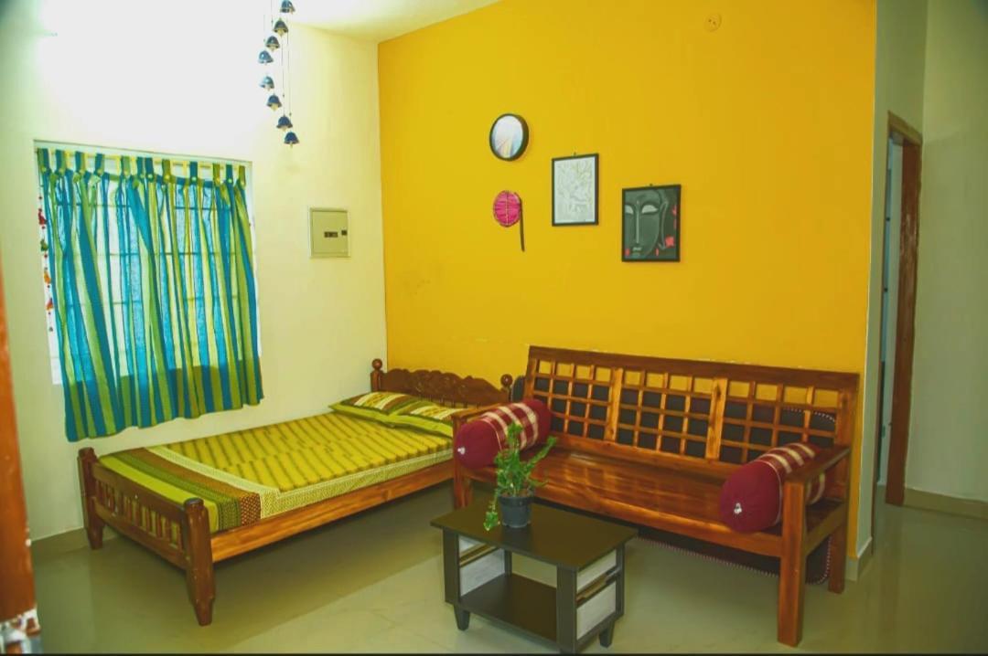 A Chettinad Villa In Coimbatore On The Way To Adiyogi And Nearer To Maruthamalai Екстериор снимка