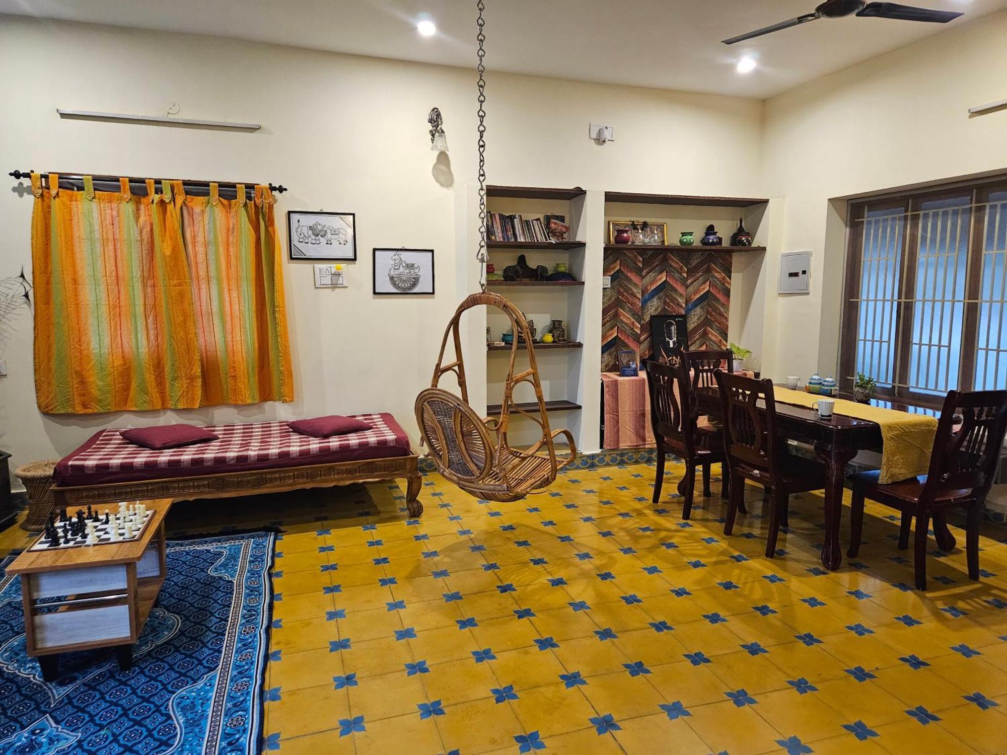 A Chettinad Villa In Coimbatore On The Way To Adiyogi And Nearer To Maruthamalai Екстериор снимка