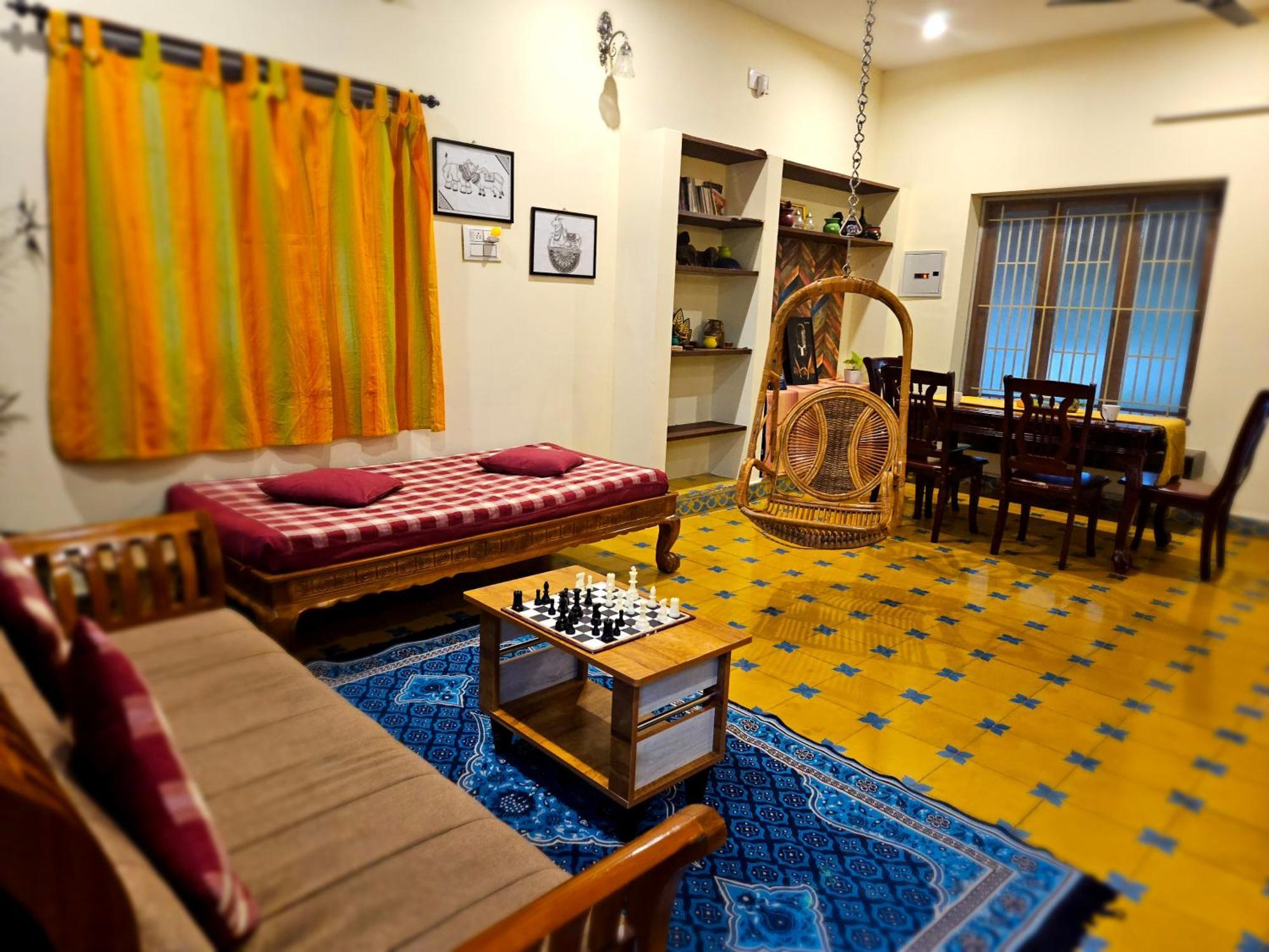 A Chettinad Villa In Coimbatore On The Way To Adiyogi And Nearer To Maruthamalai Екстериор снимка
