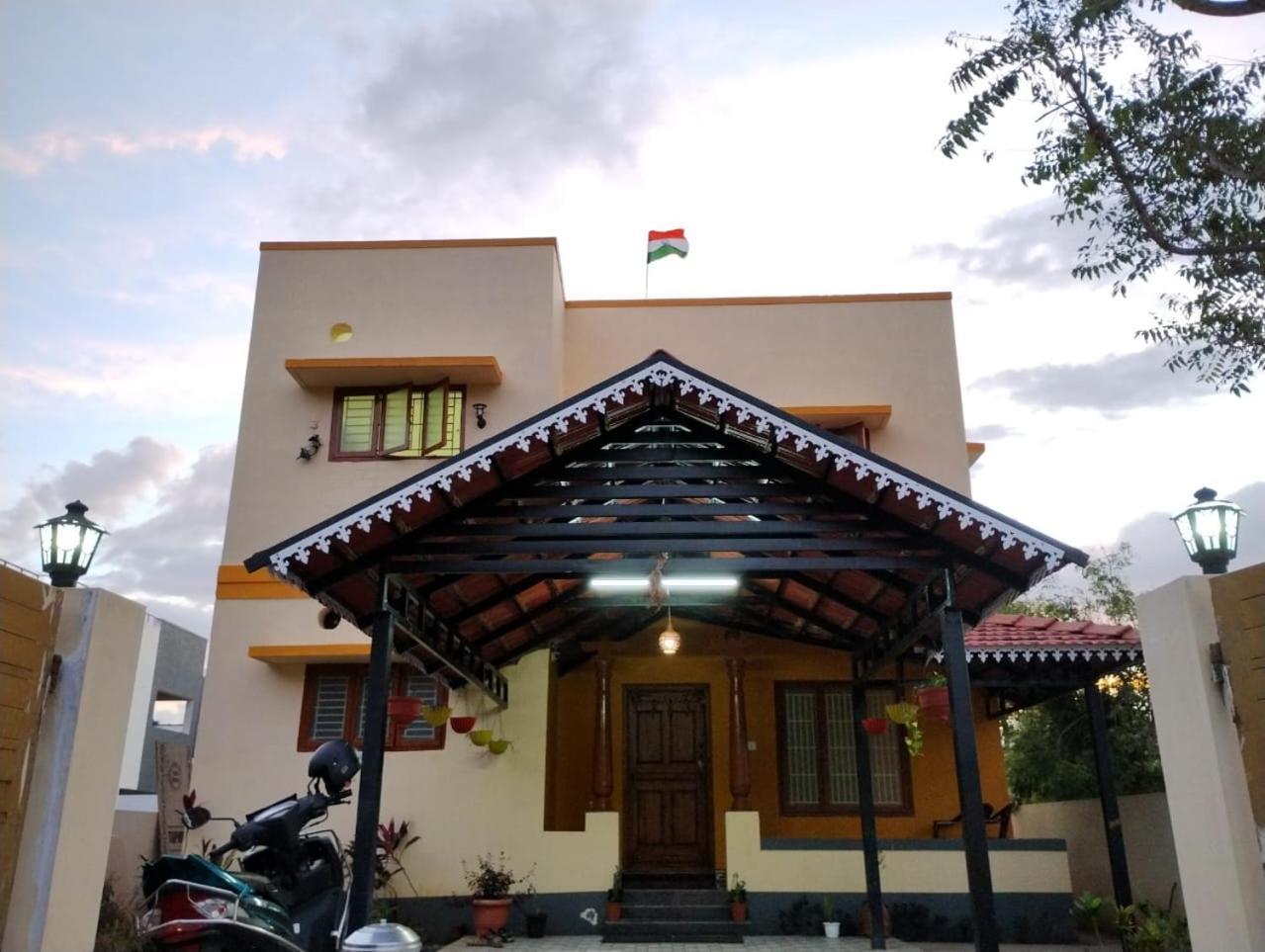 A Chettinad Villa In Coimbatore On The Way To Adiyogi And Nearer To Maruthamalai Екстериор снимка